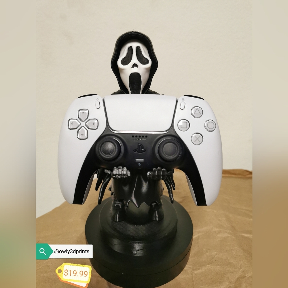 Ghosh face Controller/ Phone Holder ( 3D Printed)